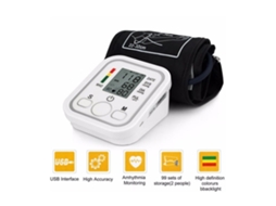 Monitor de Pressão Arterial do Braço com Detecção Automática de Ritmo Cardíaco, Alerta de Arritmias, para Saúde Cardiovascular STELASPLEN