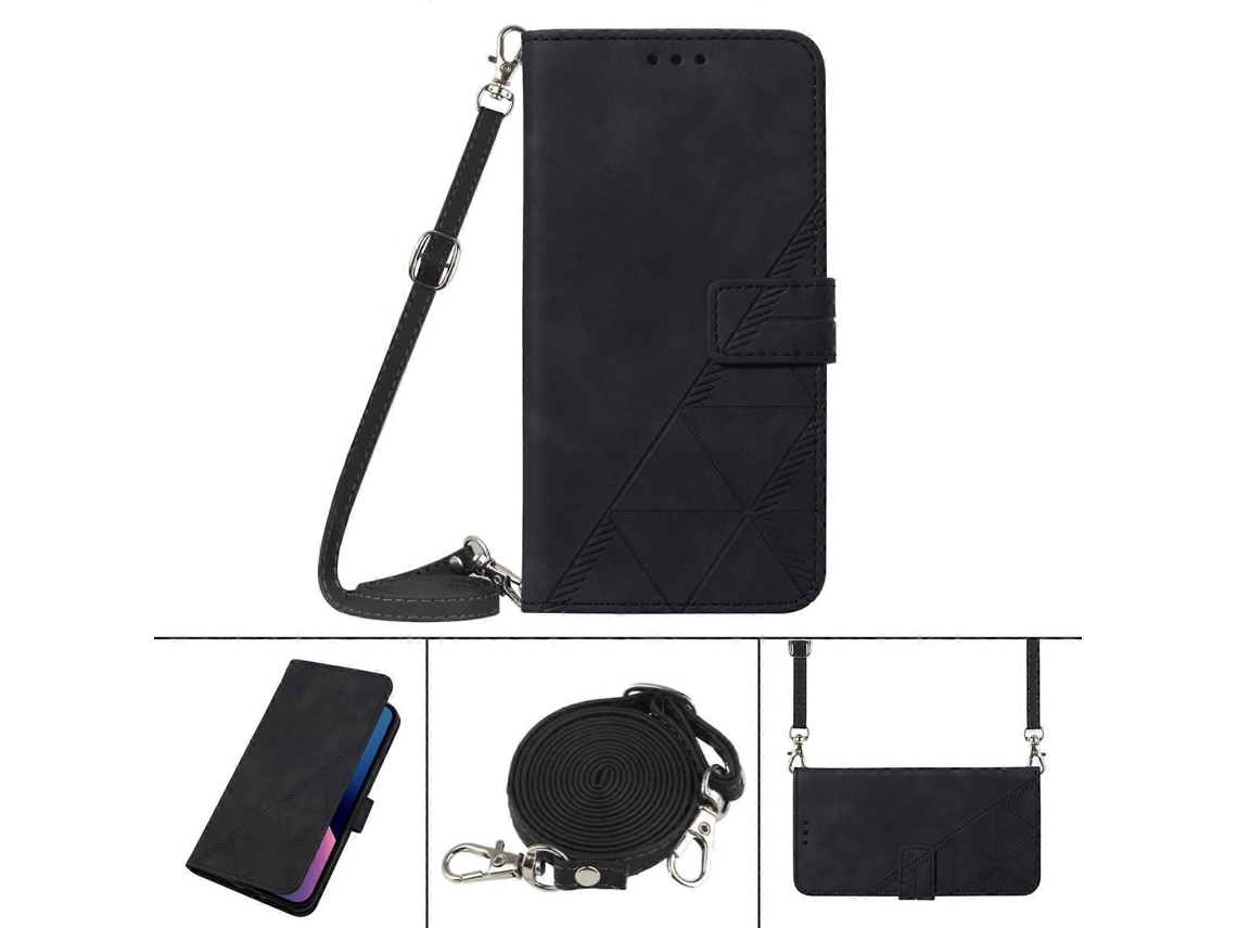 Capa De Celular De Couro Com Flip E Relevo 3d Para Infinix X680 Hot 9 Play