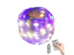 Cordão De Luzes Led Decorativo Para Uso Externo. Flexível.