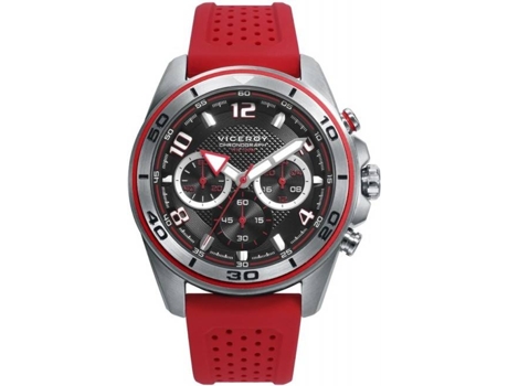 Relógio VICEROY Homem (Silicone - Vermelho)
