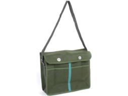 Bolsa de Lona para Ferramentas Eletricista, com Alça Ombro Ajustável, 4 Bolsos, na Cor Verde CHABERLU