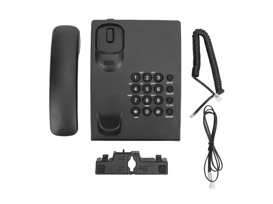 Telefone Fixo LAXISCREED Id Chamada Mudo Livre Mãos