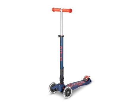 Scooter Maxi MICRO Deluxe Plegable Led (Idade recomendada: 5 - 12 Anos)