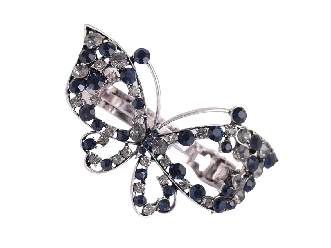 Pente De Cabelo Feminino Adorno Com Strass Design Fashion