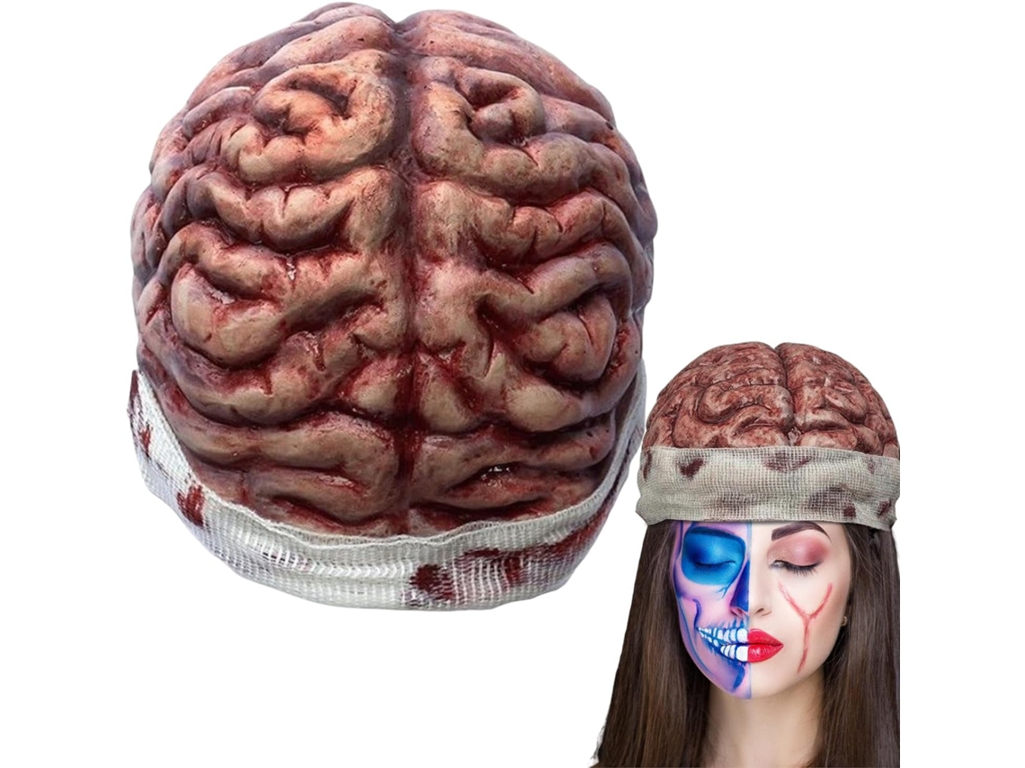 Fantasia De Touca Cerebral, Acessório - Para Uso Prático E Funcional