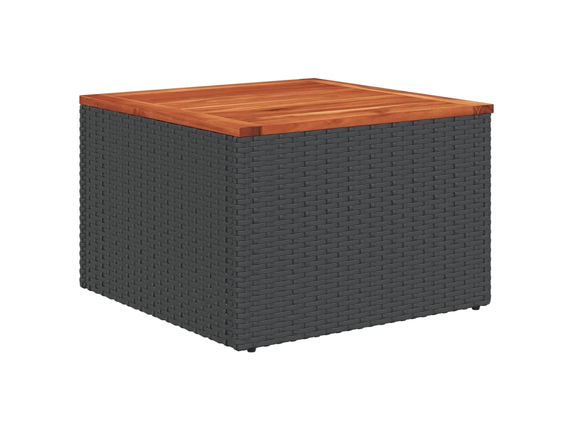 Conjunto de Sofá de Jardim, 9 Peças, Almofadas, Rattan Marrom MAISON EXCLUSIVE
