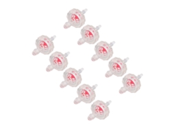Kit 10 Válvulas Check Plásticas Aquário 3-5mm
