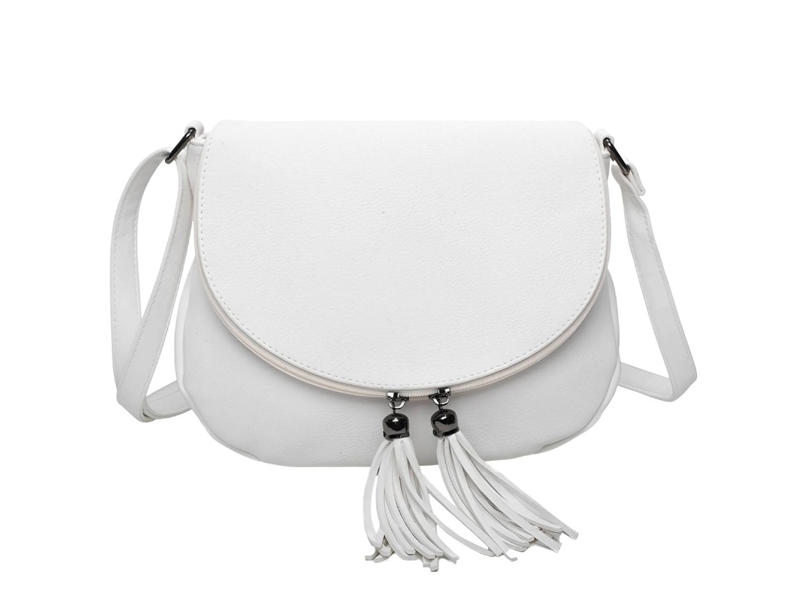 Bolsa De Ombro Com Zíper Para Mulheres