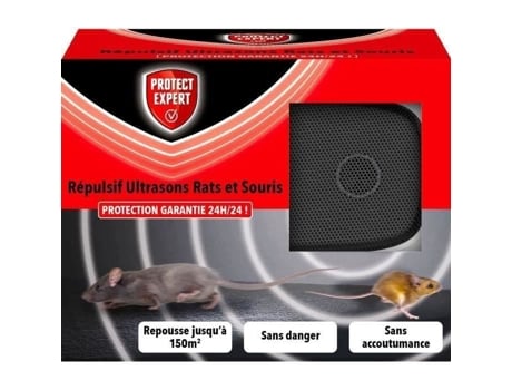 Repelente ultrassônico para mosquitos e mosquitos Ultrarasou, sem habituação, repele até 150 m², especialista em proteção