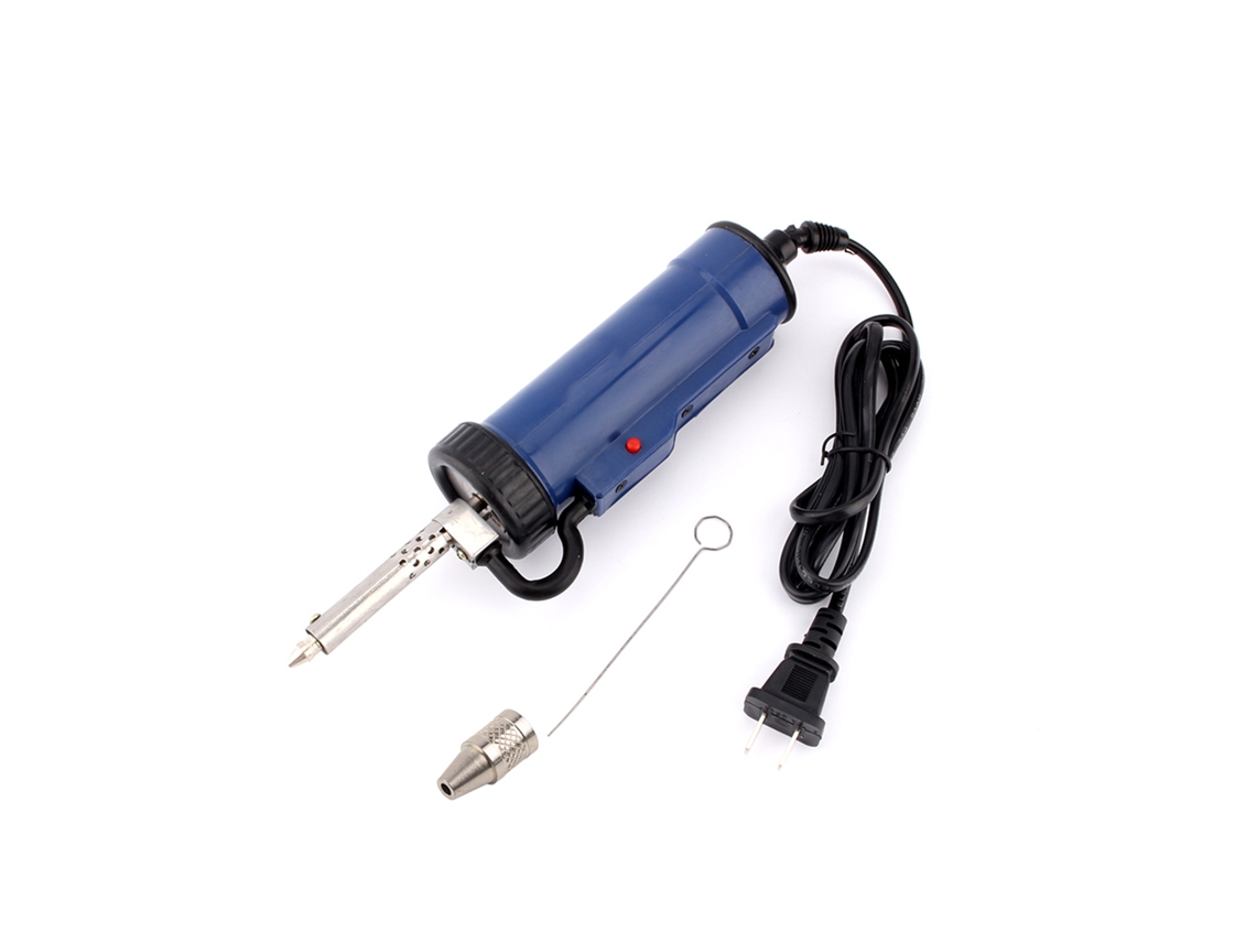 Bomba De Desoldar Eléctrica De Vacío 30w 50hz Automática Aspiradora De Estaño Azul