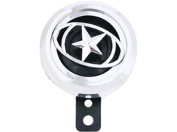 Amplificador De Áudio Guidon Haut-parleur Bassin Universel 12v/48v/60v, Anneau Chromé Com Proteção Cobertura