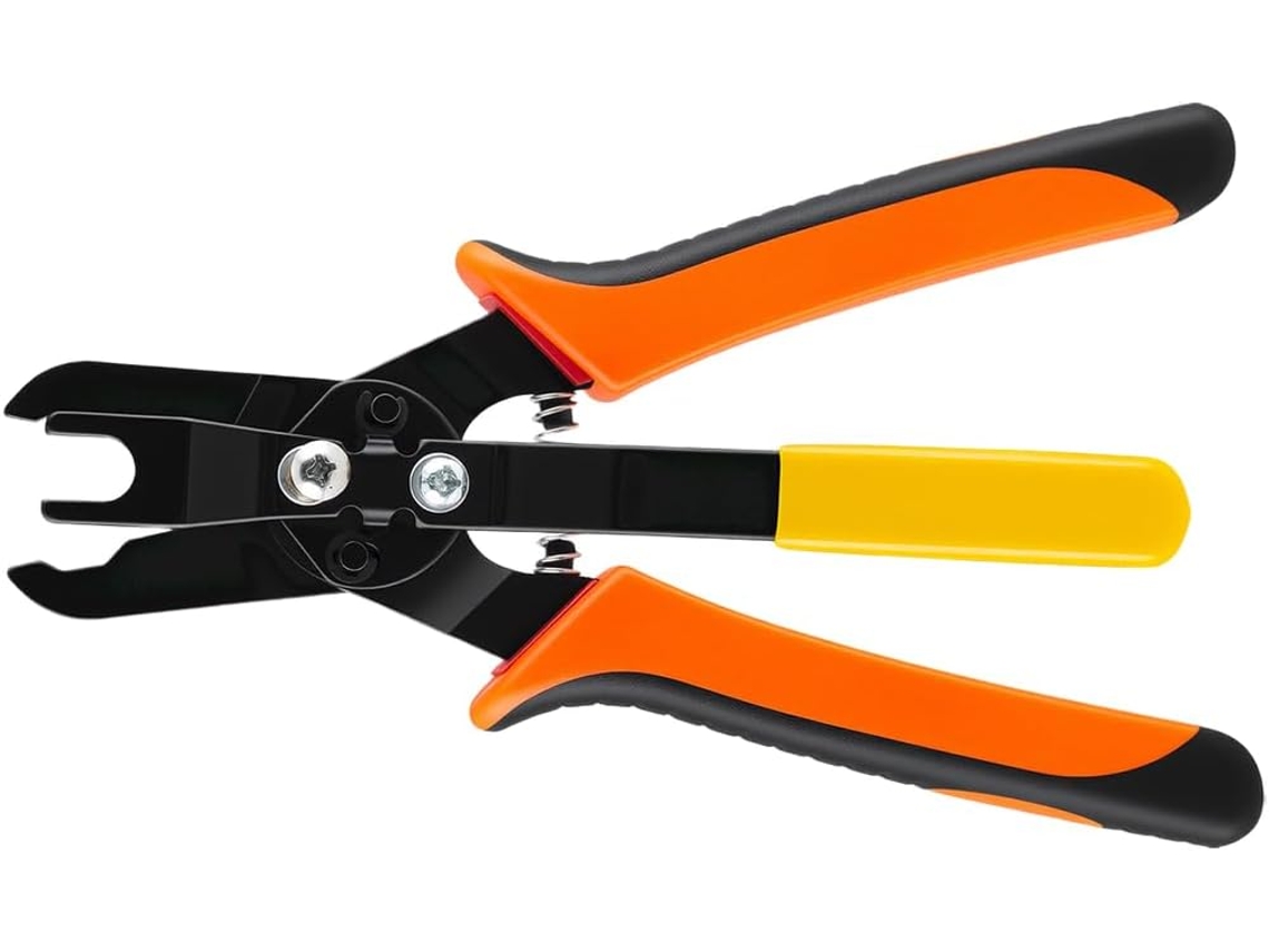 Abraçadeira Pneumática Besttoolifes Em Aço Carbono De Alta Resistência Para Conexões De Engate Rápido De 4 Mm