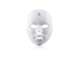 Máscara De Beleza Led Vermelha, Dispositivo De Beleza Facial Recarregável Via Usb