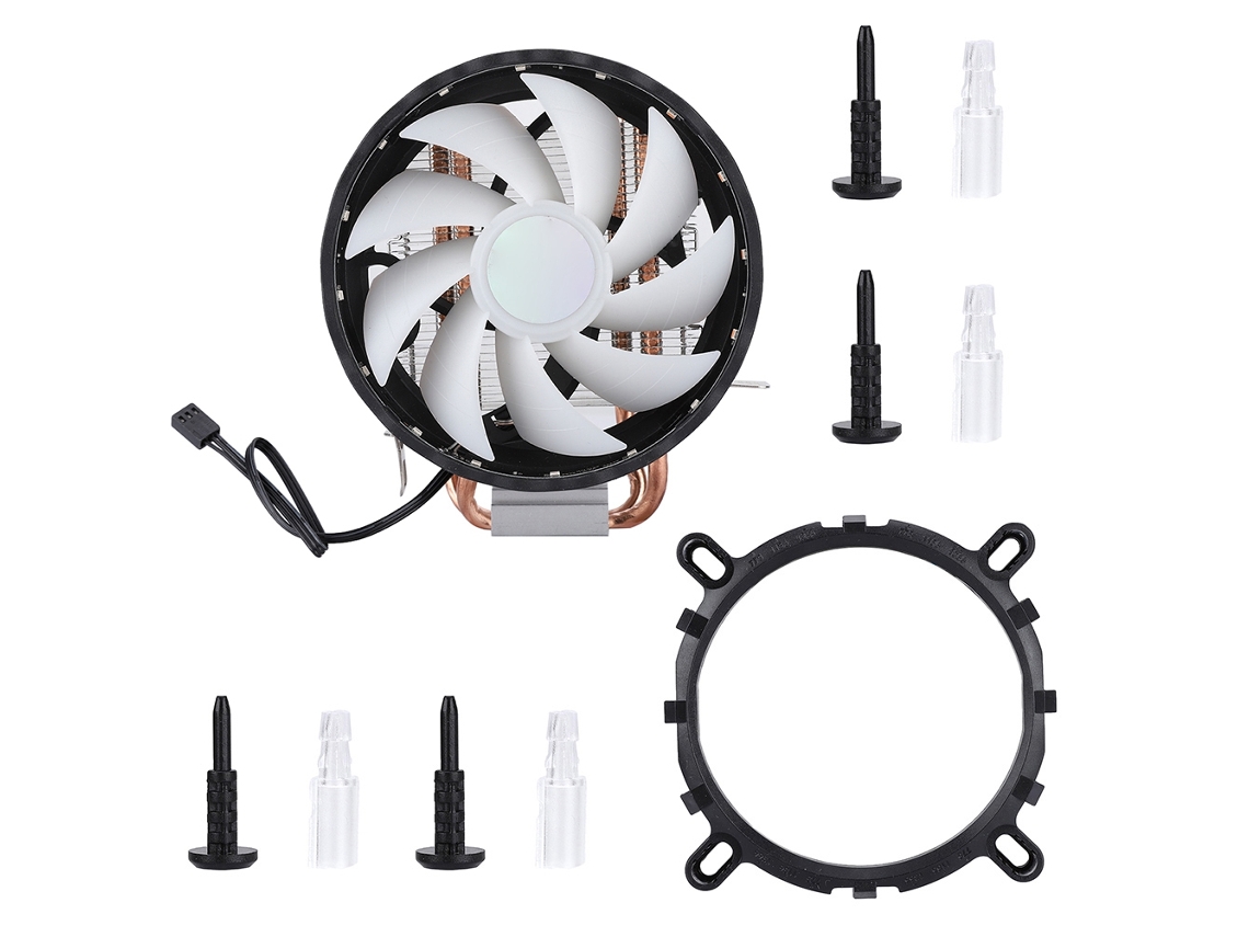 Cooler de CPU (Resfriamento e Luz Mágica)