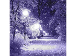 Kit de Pintura de Diamante Diy 5D Padrão de Cena de Neve de Inverno #3