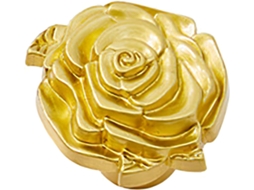 Puxador De Armário Em Formato Rosa, Com Design Floral, Em Metal, Ideal Para Guarda Roupas E Móveis Decorativos