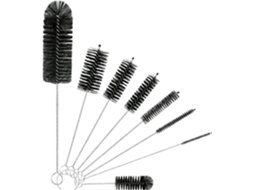 Conjunto De 8 Escovas Limpeza Com Cerdas Nylon Para Mamadeiras E Bicos Mamadeira
