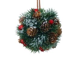 Laxiscreed Pingente De Abeto De Natal Com Floco De Neve Para Decoração Festiva De Parede