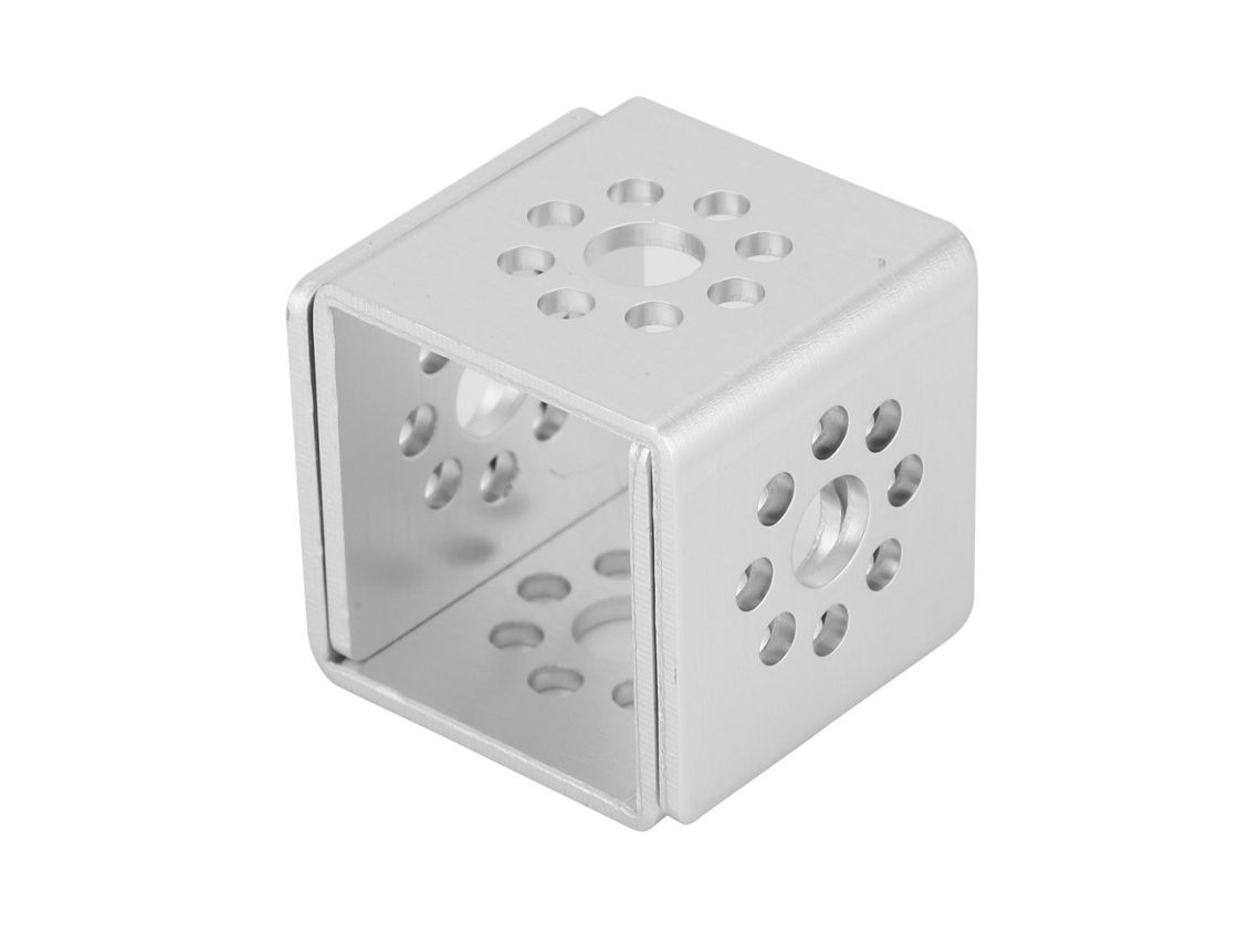 2pcs Canal U de Furo Único 32mm Alumínio Acessórios para Robô Compatível com Tetrixrobotics