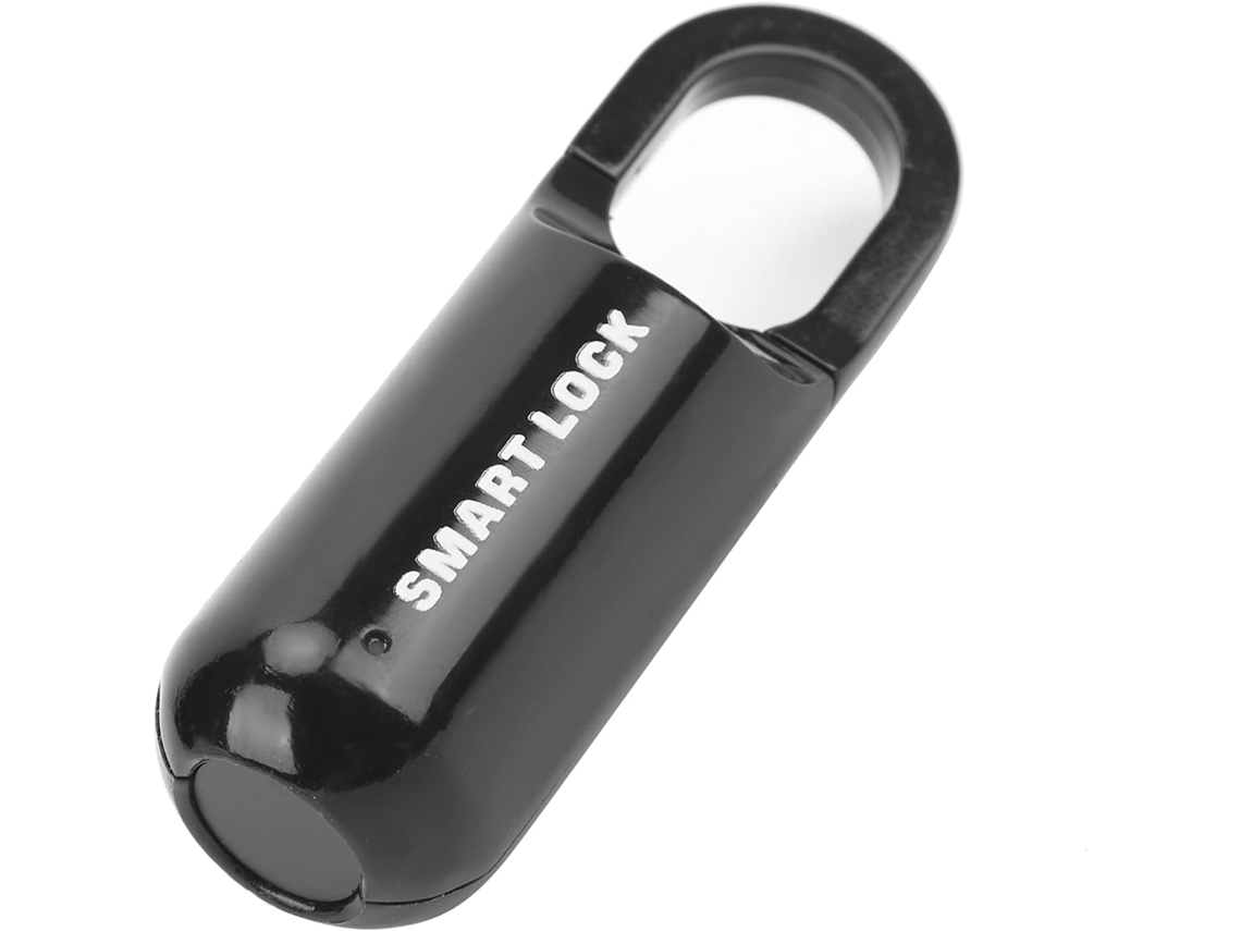 Cadeado Biométrico Recarregável Por Usb Yctze Para Malas E Bagagens, Cadeado Biométrico De 10 Dedos, Cadeado De