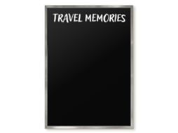 Quadro magnético de parede para recordações de viagens para o quarto Espelharte (50x70 cm)