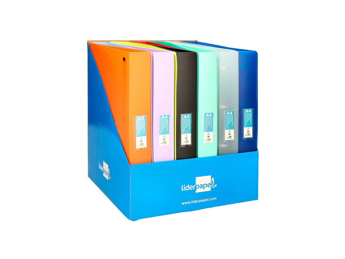 Pasta com argolas LIDERPAPEL CH85 A4