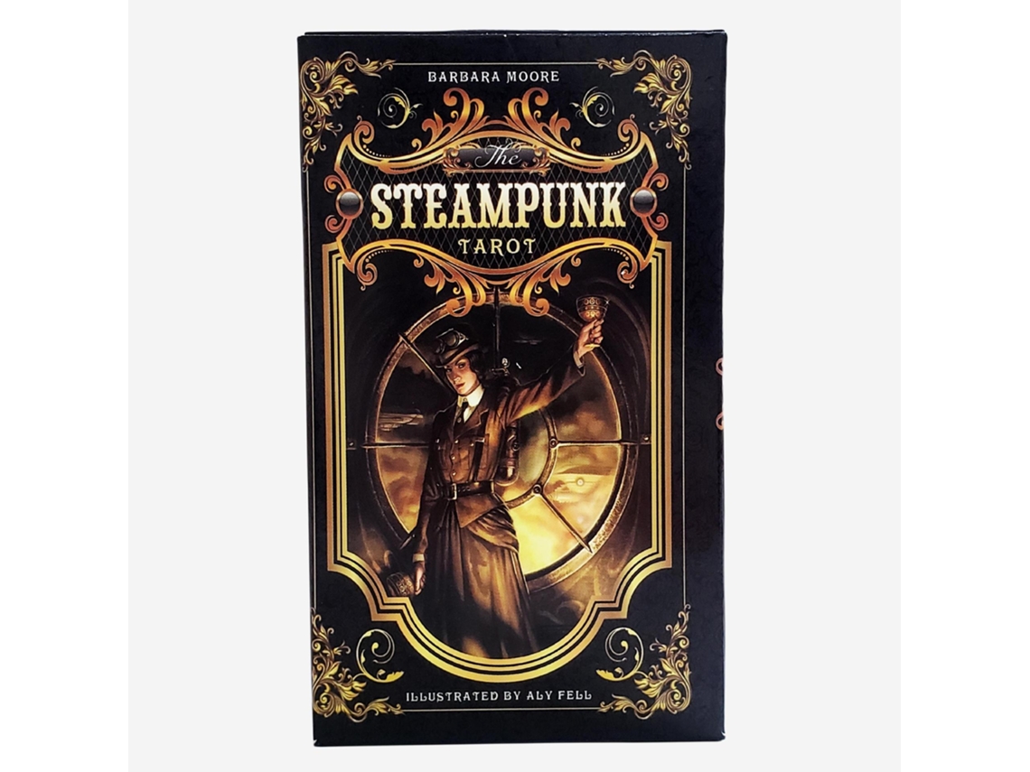 Um Jogo De Tabuleiro De Tarô Steampunk Totalmente Novo, Com 78 Cartas De Tarô.