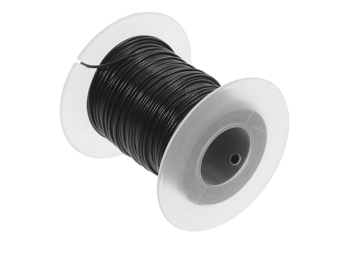 Rolo De Corda De Aço Inoxidável Revestida De Vinil Para Jardinagem E Artesanato, Resistente À Corrosão E À Água 1 Rolo De Corda De Aç Gokoco