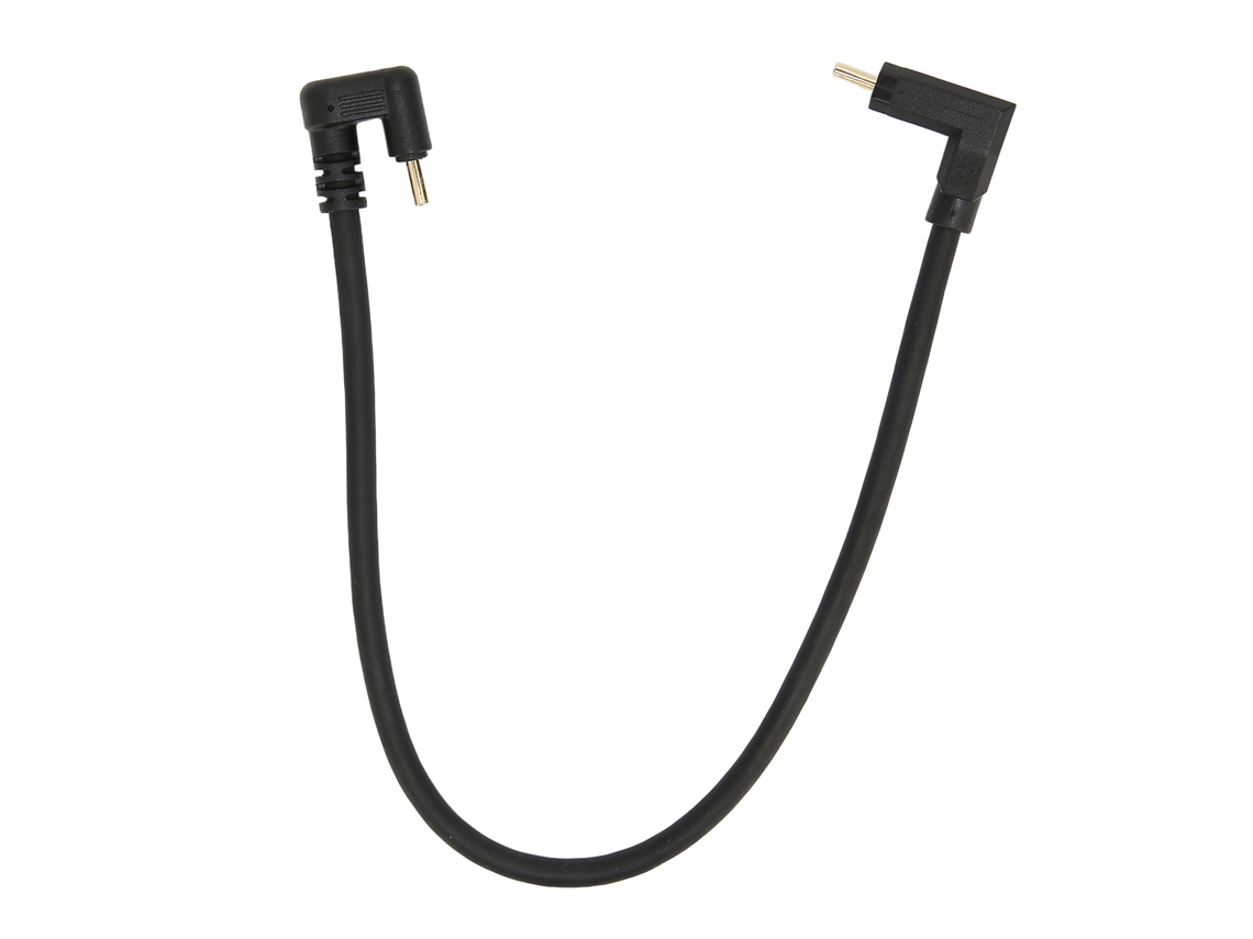 Cable de Extensión USB-C Macho a Macho, 10 Gbps, 4K, 60 Hz, ângulo recto, 0,3 m com S/MARCA