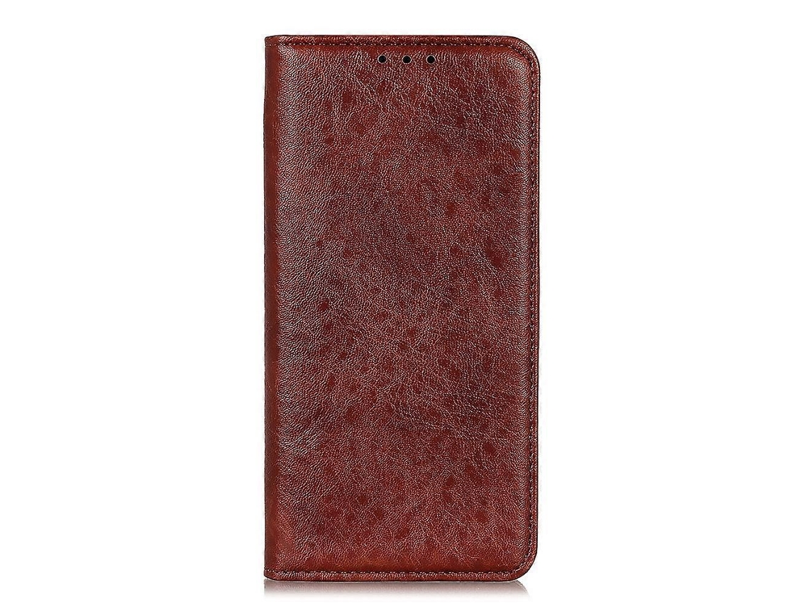 Capa De Couro Com Flip Horizontal E Textura De Cavalo Louco, Magnética Retrô, Com Suporte E Compartimentos Para Cartões, Para Galaxy S10 Lite/a91