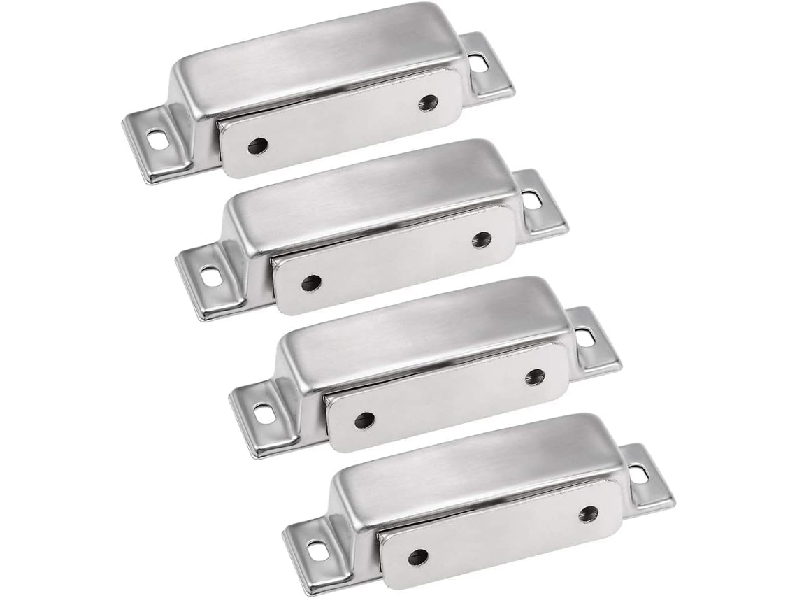 Fecho Magnético Porta De Armário Xywhpgv, Trava Magnética Forte Em Aço Inoxidável Armário, 4 Peças 3d0b7 C7ee7