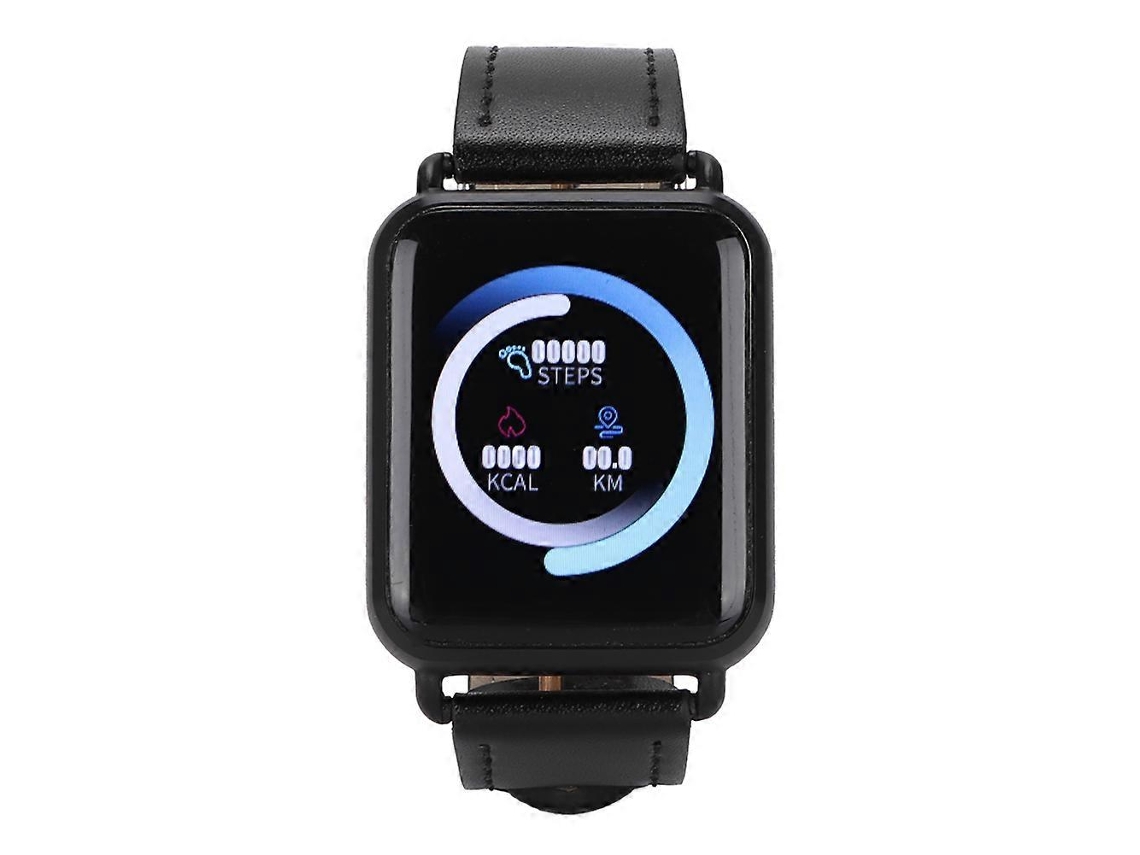 Relógio inteligente Q3 com tela colorida TFT LCD de 1,3 polegadas e multifuncional, preto VONKELIOS