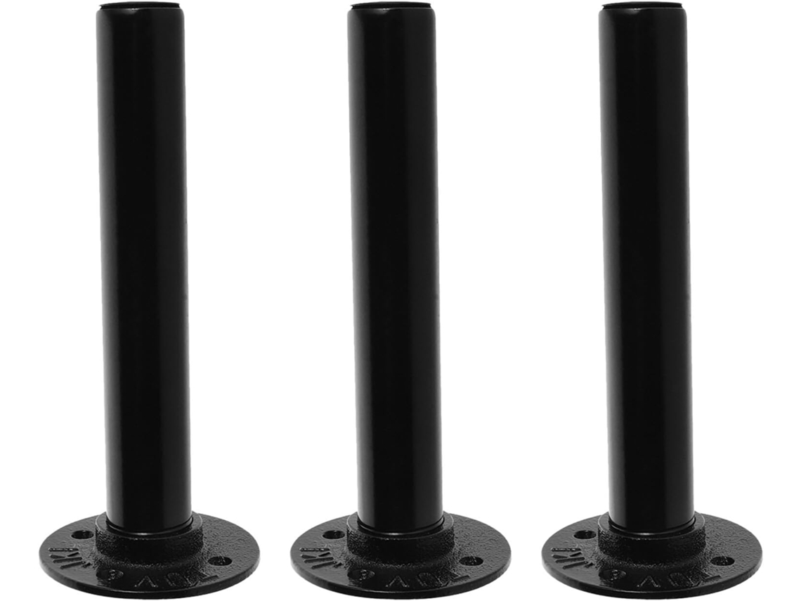 Suporte de Parede para Anilhas com 3 Peças Rack Armazenamento Resistente Academia em Casa S/MARCA