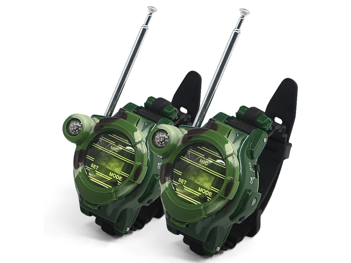 Peças Walkie Talkie Brinquedo Crianças Jogo Eletrônico Simulação Brilvibera
