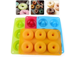 Conjunto De 4 Formas De Silicone Com Arame Schneespitze Para Rosquinhas, Biscoitos, Donuts, Muffins E Tigelas - Silicone De Grau Alimentício