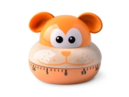 Timer Mecânico De Cozinha Animal Cartoon Preciso 60 Minutos Manual Para Estudantes Filhote