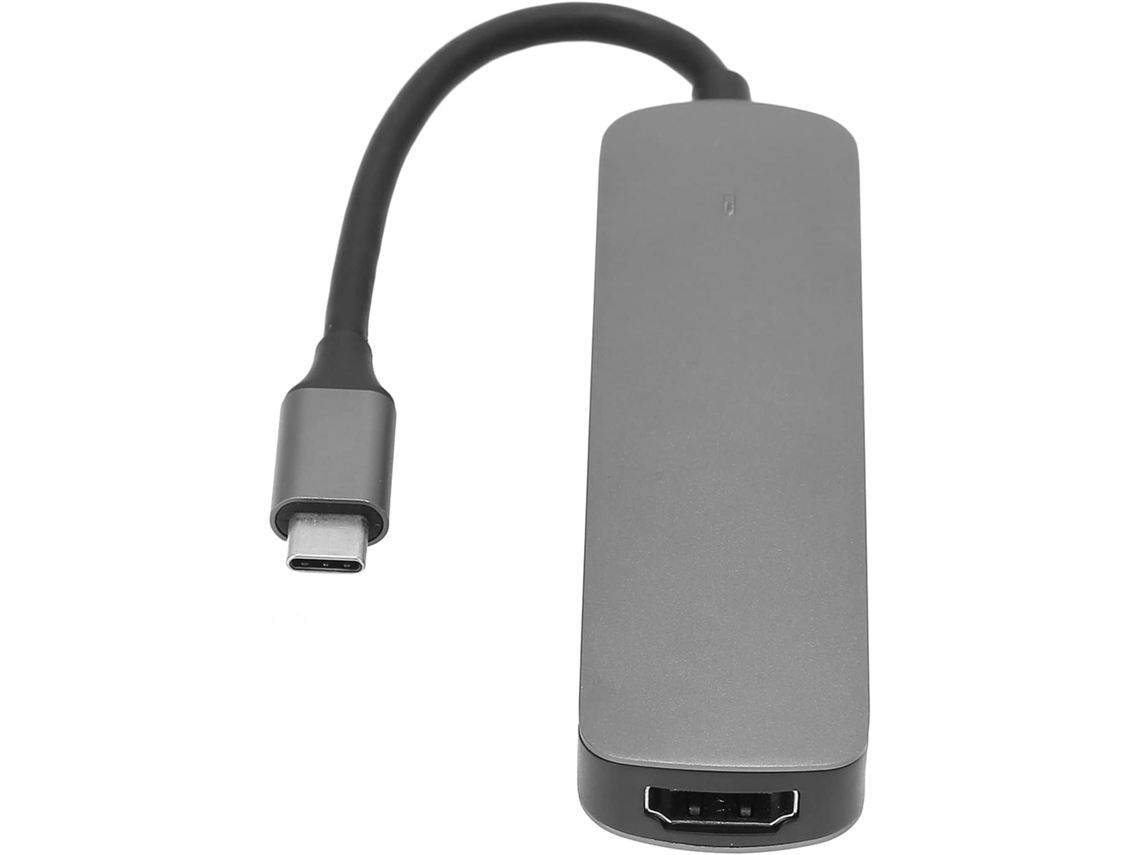Hub 5 Em 1 Tipo C Para Hdmi, Estação De Acoplamento Usb, Adaptador