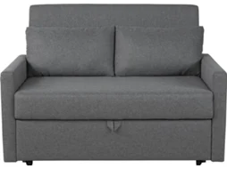 Sofá- Cama DORMUS Madrid 2 Lugares Sydney Ash Cinza (91 x 94 x 132 cm)