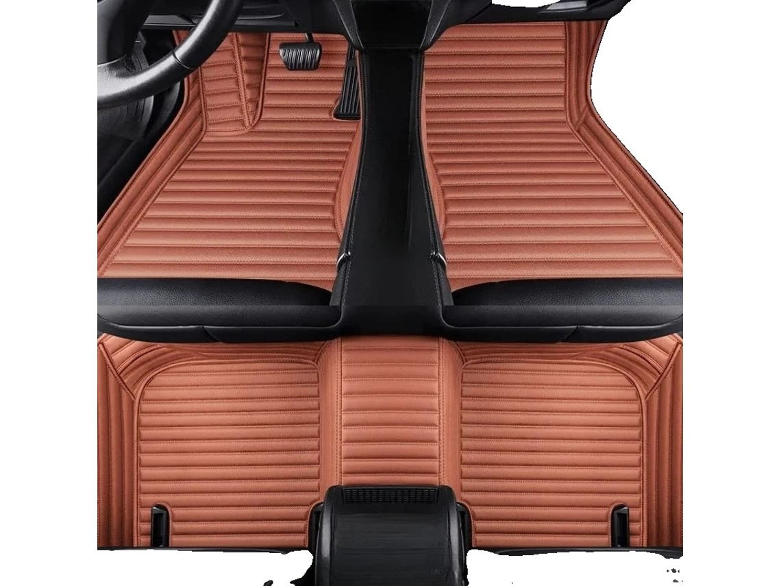 Tapetes De Carro, Couro 3d, Impermeáveis, 5cores