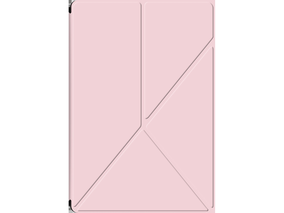 Capa Protetora De Couro Deformável Para Tablet Com Compartimento Magnético Para Caneta. Rosa Samsung Tab S10 Lite De 11 Polegadas. Yunzii