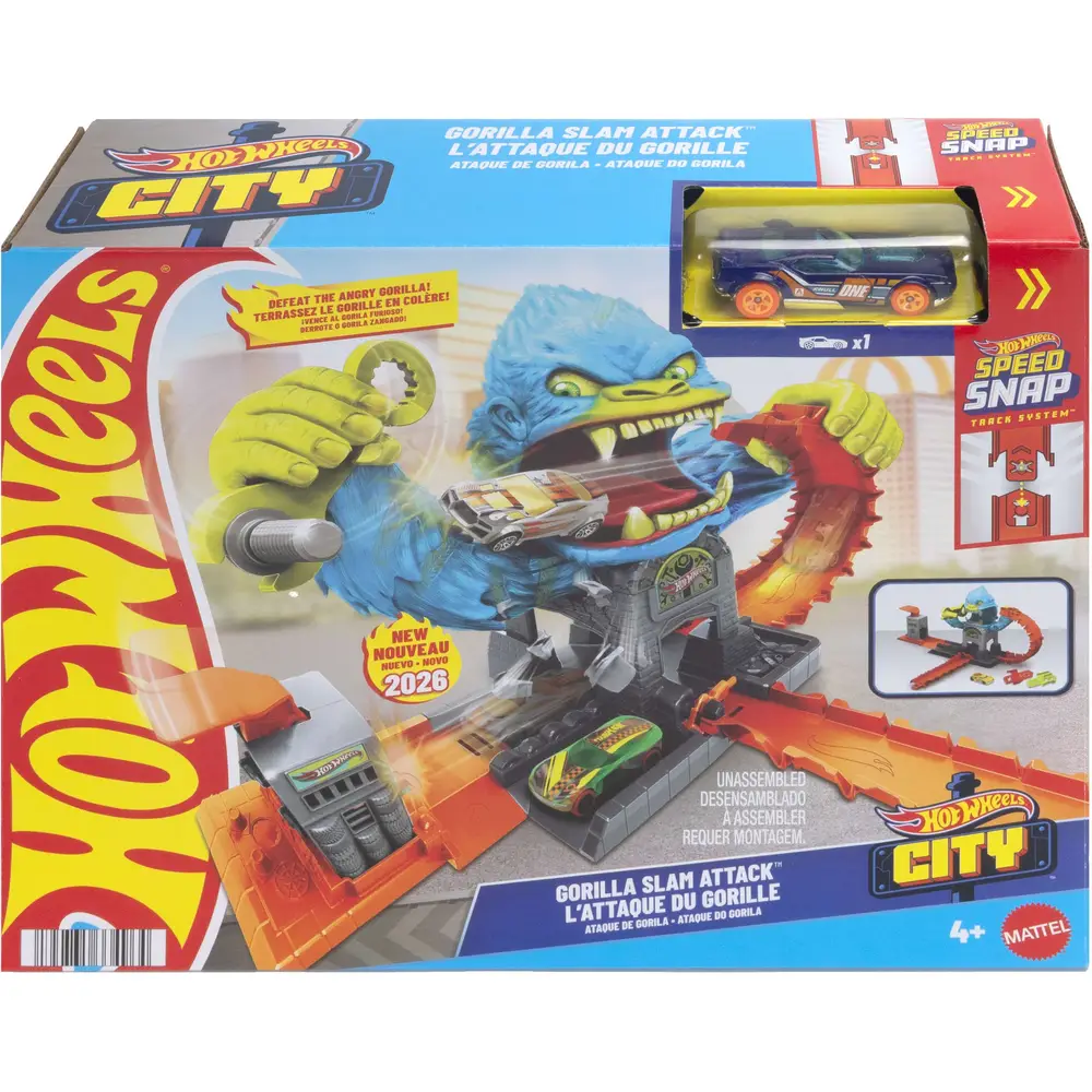 Ataque do Gorila da Hot Wheels City