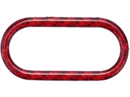 Capa De Fibra Carbono Vermelha Para Luz Advertência Interna F55 F56 Countryman F60