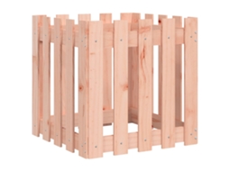 Garden Planter, Garden Planters Vidaxl Marrom Madeira De Douglas (50 X 50 X 50 Cm)