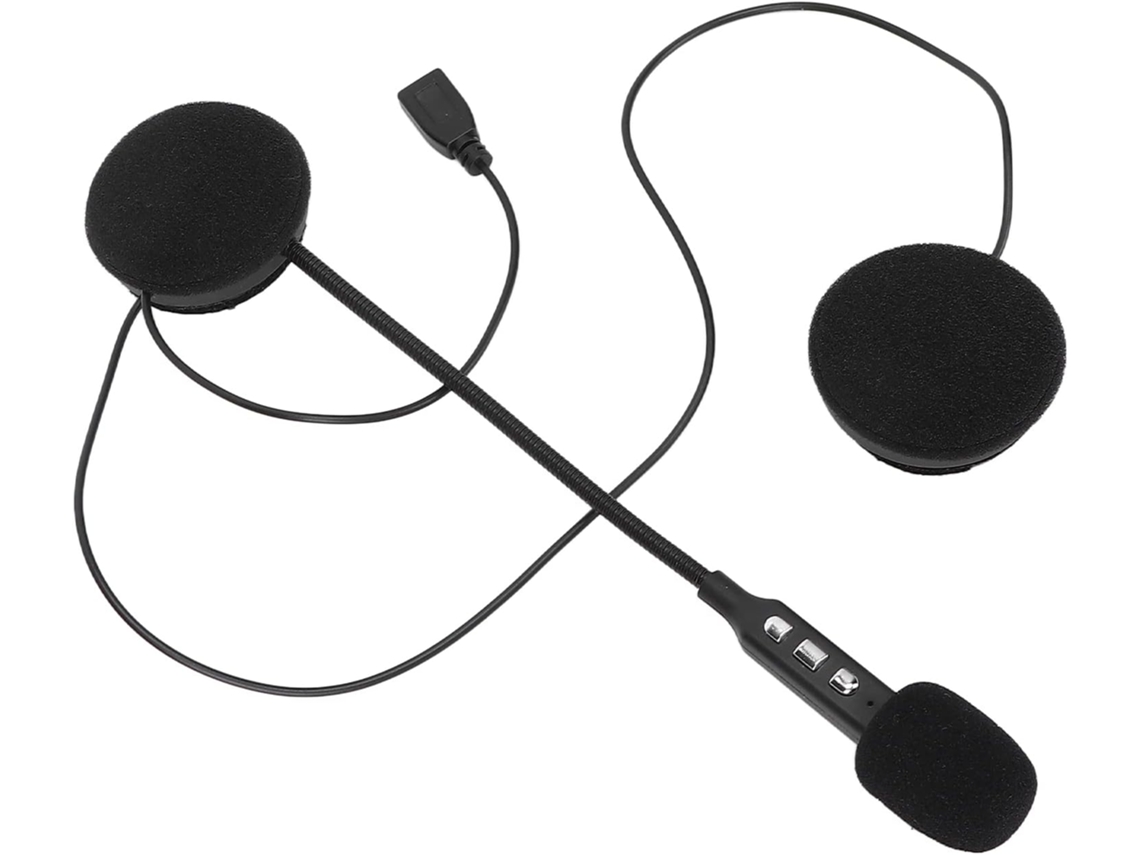 Casque De Moto Bluetooth, Stéréo Sans Fil, Mains Libres, Com Supressão Bruto, Para Amadores Equitação,