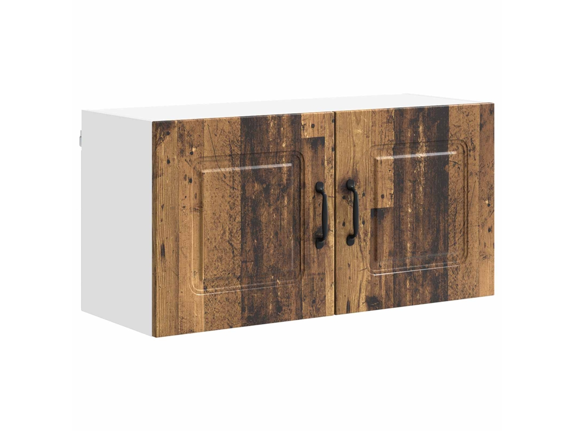 Conjunto 1 Armário De Cozinha Vidaxl Castanho Derivados De Madeira (80 X 31 X 40 Cm)