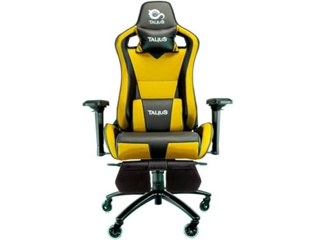 Cadeira Gaming TALIUS Caiman (Preto e Amarelo)