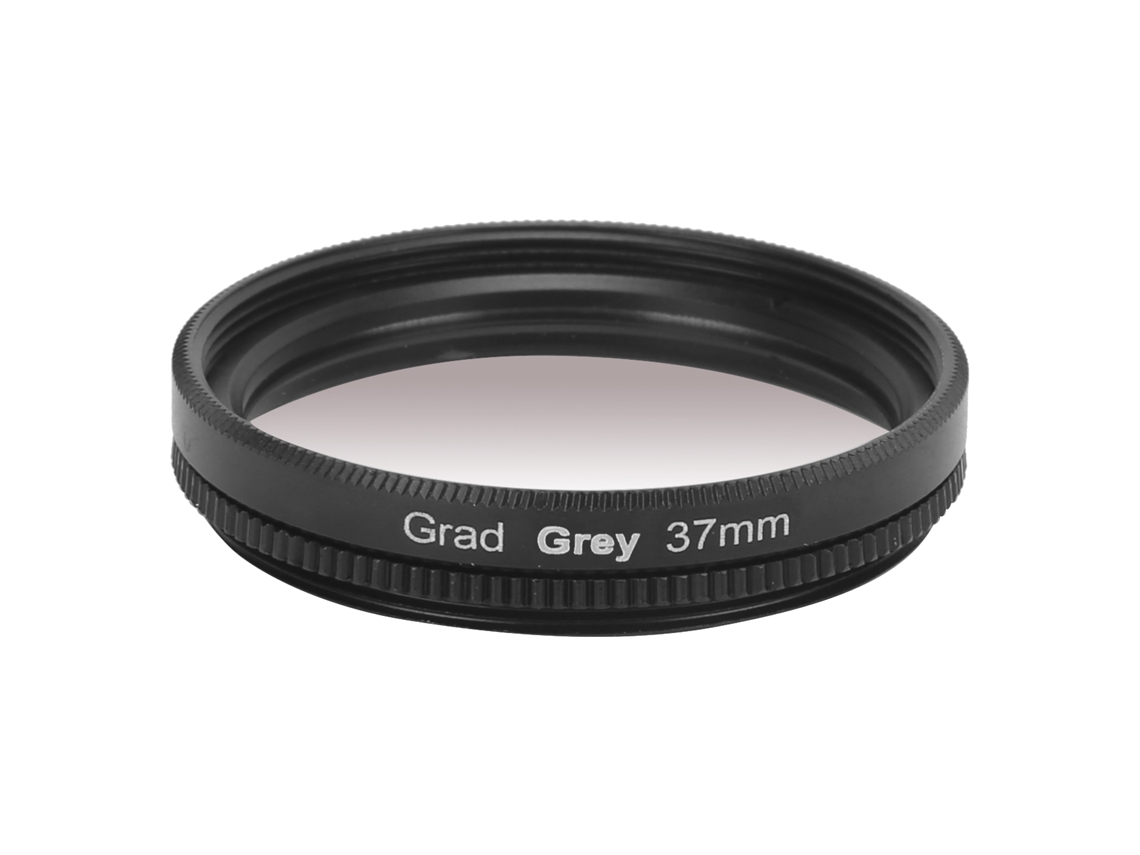 Junestar 37mm Gradient Filter Multilayer Coating Waterproof Gradual Colour Lens Filter For Canon Cameragradient Grey LAXISCREED