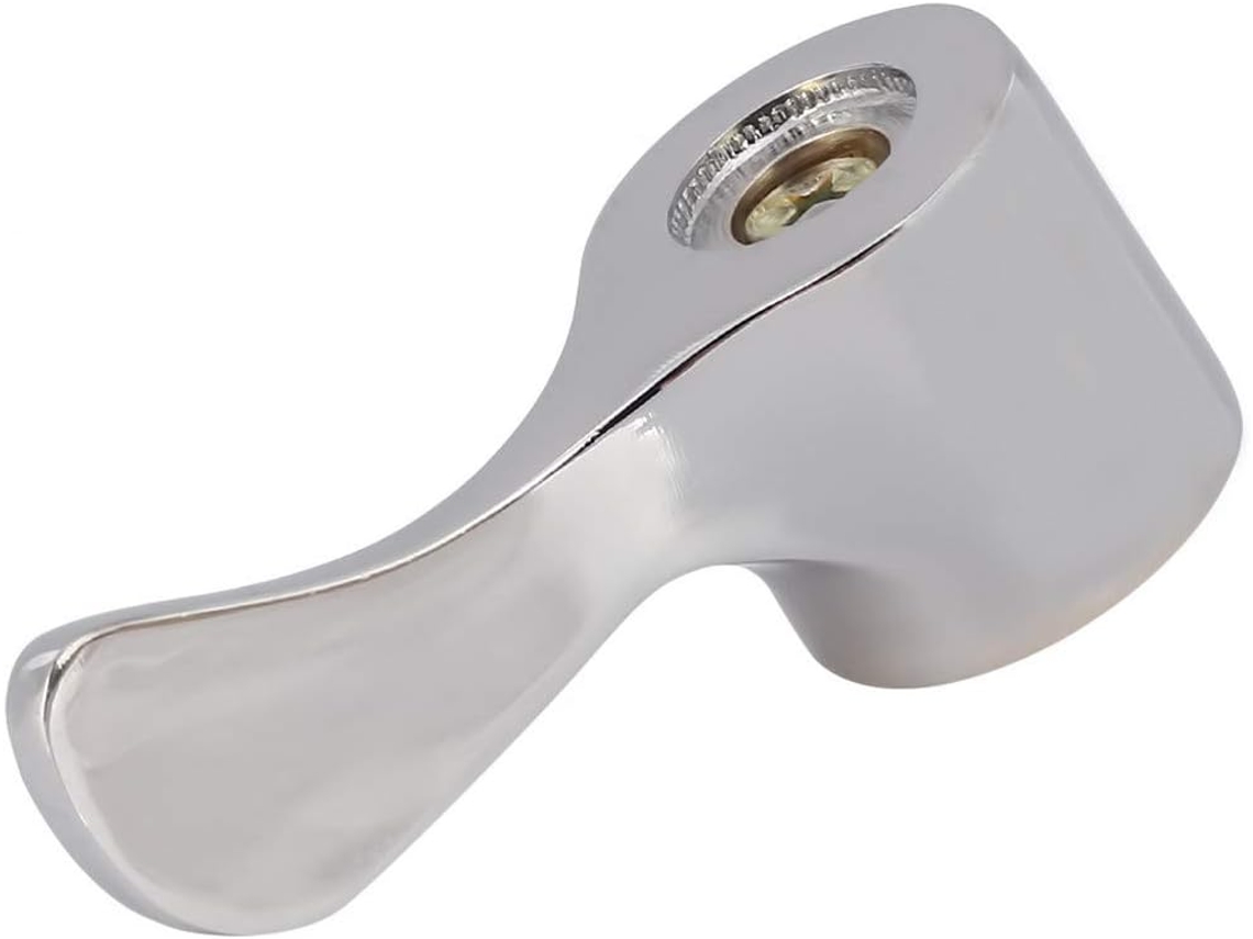 Alça De Ferragens Altamente Polida, Substituição Direta Para Sua Torneira, Superfície Espelhada Com Design Elegante E Movimento Suave Para Área De Lav