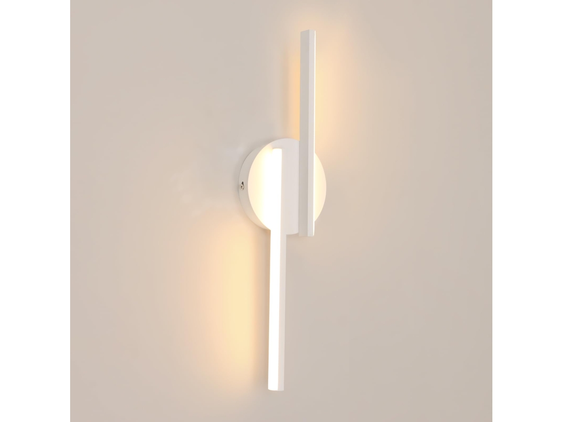 Luminária De Parede Led 16w,3000k Luz Quente,aplicação Para Quarto,sala,corredor,escadas,45cm Btforus