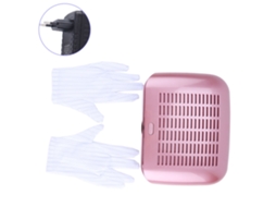 Aspirador de pó profissional para unhas, 68 W, ferramenta para manicure.